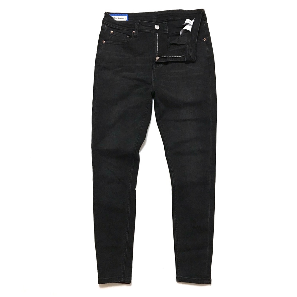 Acne Studios 28 skinny jeans 11” high rise